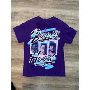 Womens Trending Boyz In The Hood Long Sleeve Cotton Graphic T Shirt Movie sz s